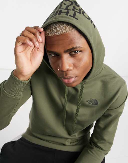 North face drew store peak hoodie khaki