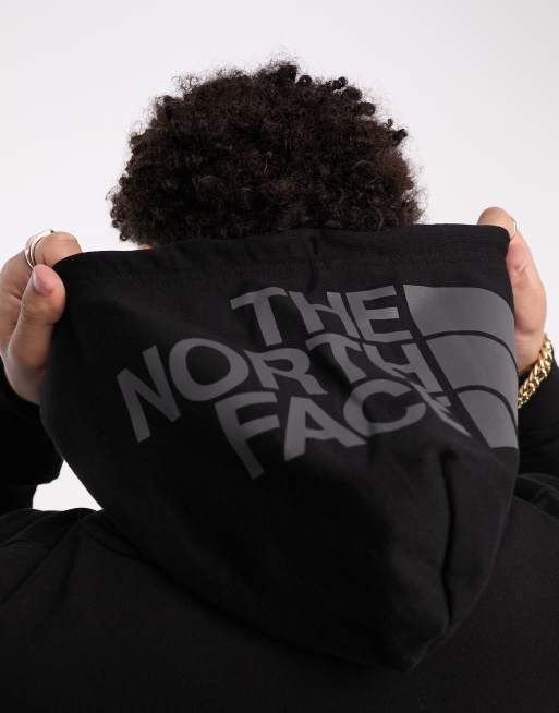 The north face hoodie with on sale logo on hood