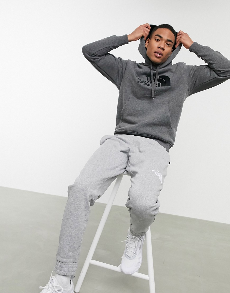 The North Face Drew Peak pullover hoodie in gray