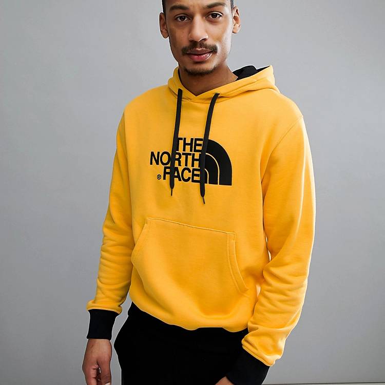 Hoodie Peak The In Pullover North Face Yellow | ASOS Drew