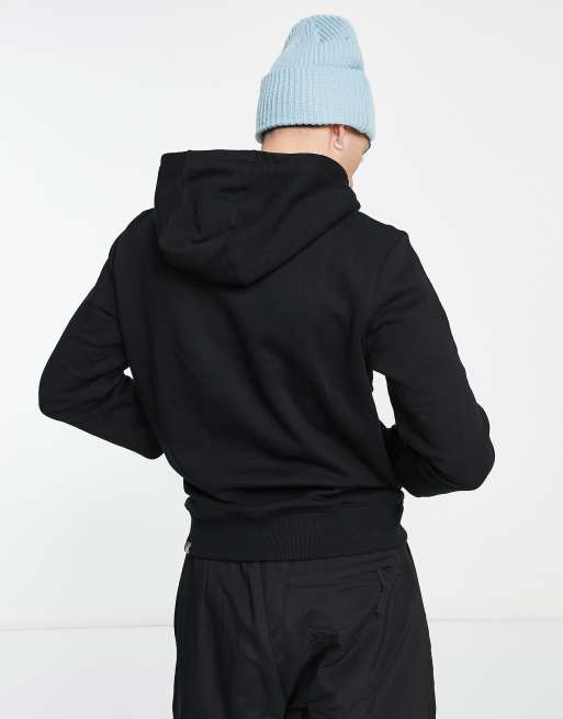 The North Face – Drew Peak – Svart huvtröja med bröstlogga, 3 av 4