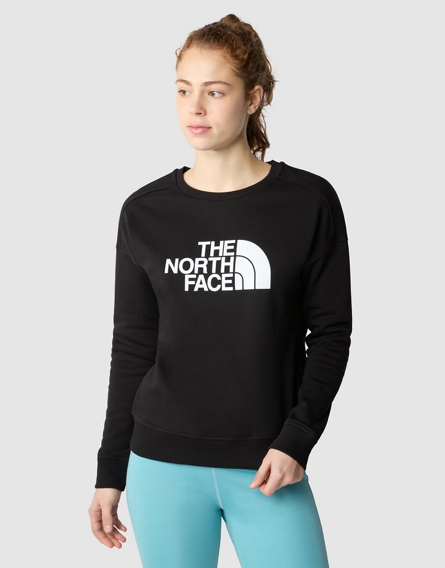 The North Face Drew Peak sweatshirt in black