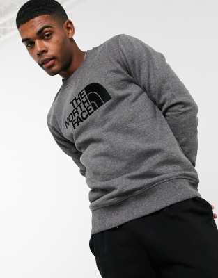 the north face drew peak crew sweatshirt