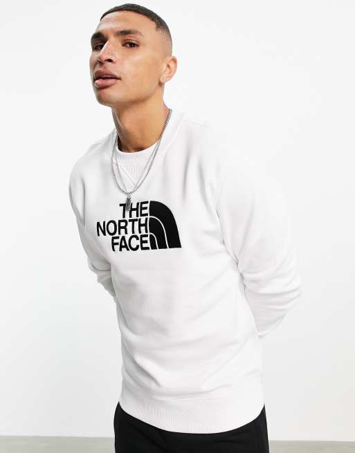 The north shop face white sweatshirt