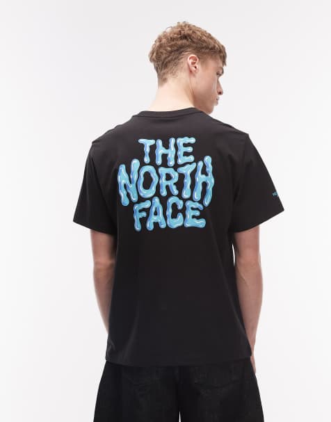 The North Face - Drip - T-shirt comoda nera con stampa sul retro del logo - view 1