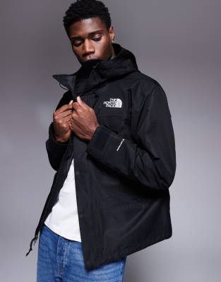 The North Face Uomo Nero Giacca Nera Dryvent Mono Con Logo - Immagine 4