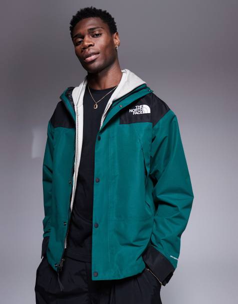 The North Face - Dryven Mono Mountain - Veste imperméable - Vert foncé - view 1