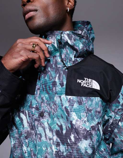 The North Face - Dryven - Mono Mountain - Waterbestendig jack in groene print, 2 van 4