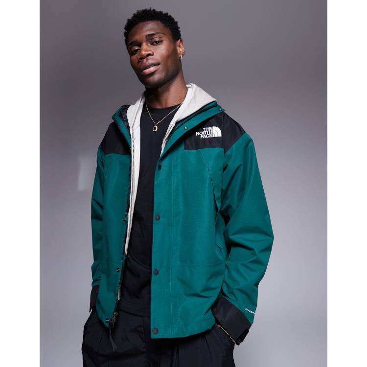 The North Face Dryven Mono Mountain waterproof jacket in dark