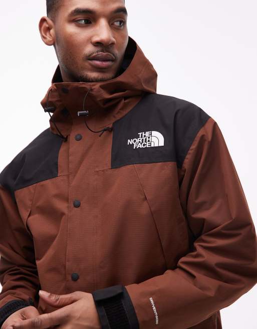 The North Face – Dryvent Mono Mountain – Brązowa kurtka z kapturem, 4 z 5