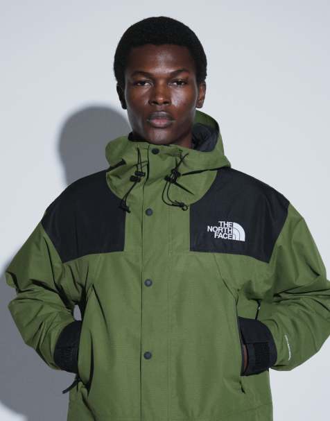 The North Face Dryvent Mono Mountain jacket in khaki and black - view 1