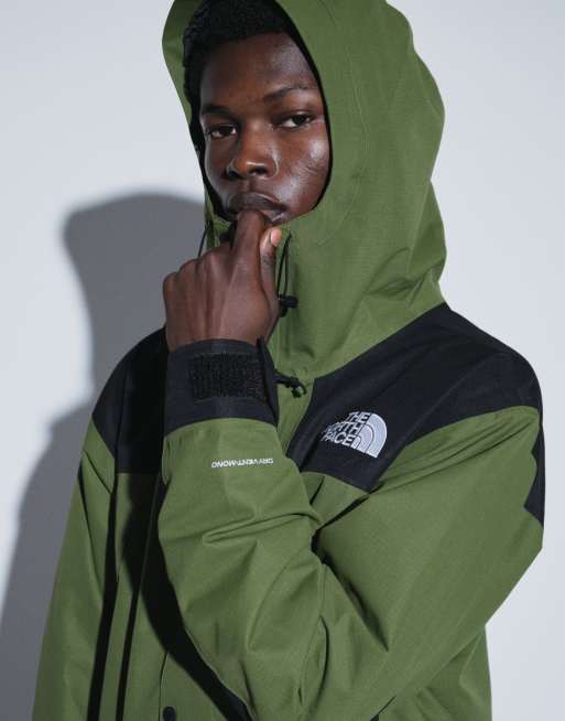 The North Face Dryvent Mono Mountain jacket in khaki and black, 5 of 9