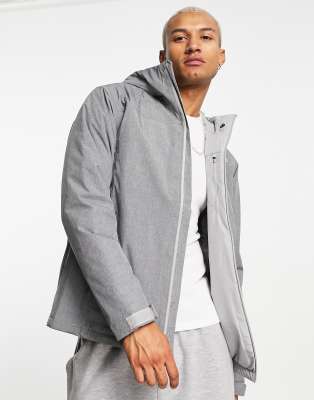 The North Face Dryzzle Futurelight Insulated jacket in grey ASOS