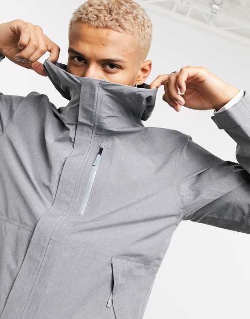 North face shop dryzzle jacket grey