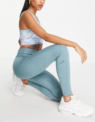 The North Face Dune Sky 7/8 leggings in blue