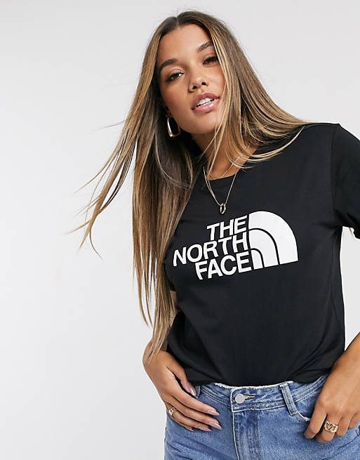  The North Face Easy boyfriend t-shirt in black 