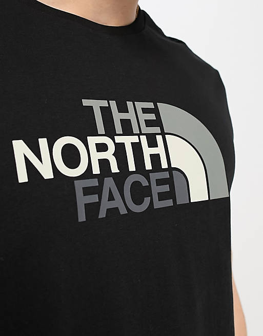 The North Face Easy chest logo t-shirt in black | ASOS