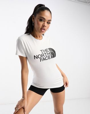 The North Face Easy chest print t-shirt in white