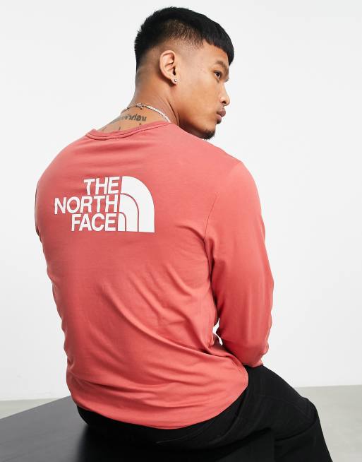 The North Face Easy – Czerwony longsleeve