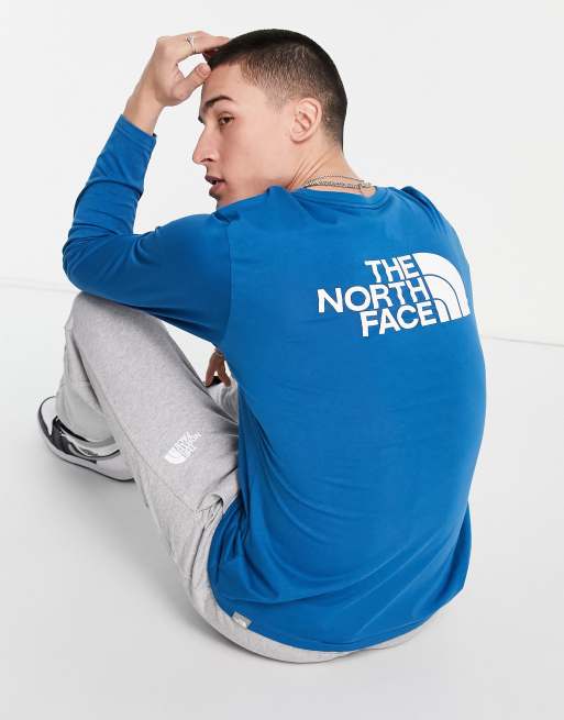 The North Face - Easy - Langærmet t-shirt i blå