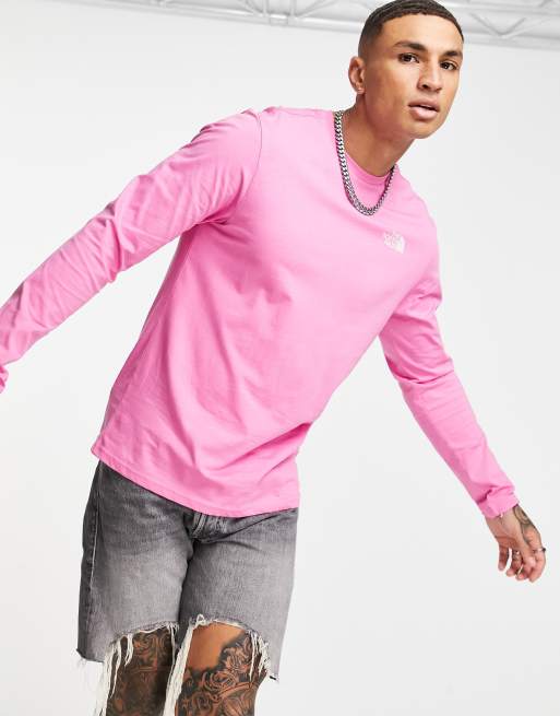 The North Face - Easy - Lyserød T-shirt med lange ærmer, 2 af 4