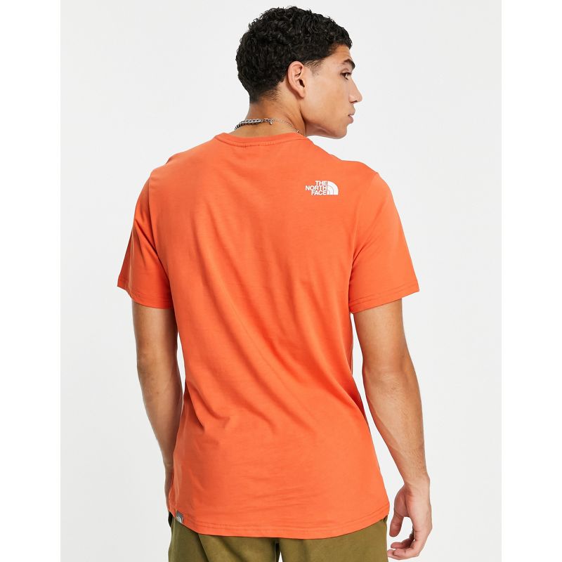 Uomo Activewear The North Face - Easy - T-shirt arancione