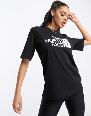 The North Face Easy relaxed fit chest print t-shirt in black - ASOS Price Checker