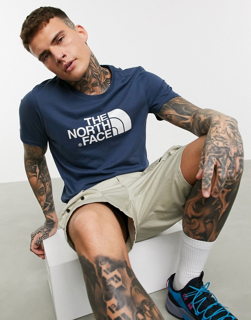 The North Face Easy t-shirt in navy-Blue