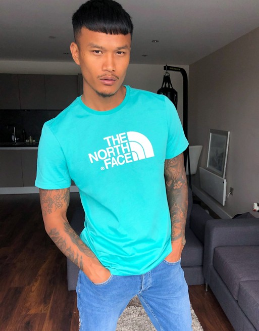 The North Face Easy t-shirt in turquoise