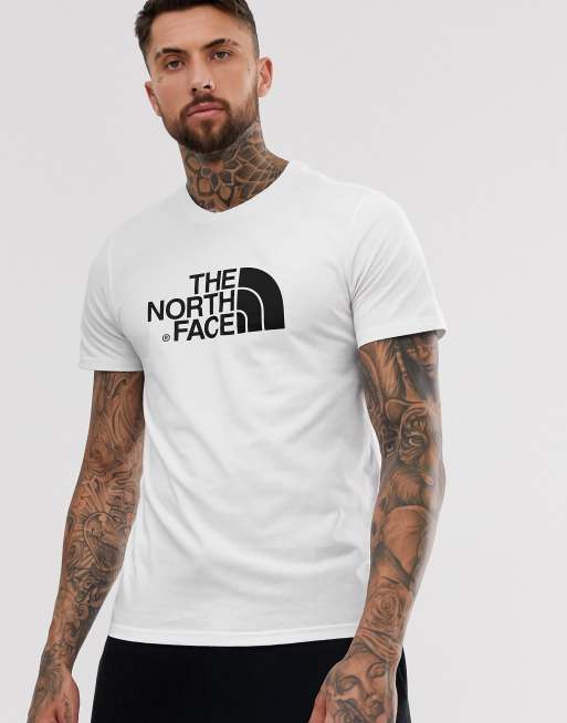 Camiseta the north face blanca new arrivals