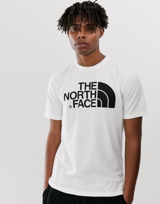 The North Face - Easy - T-shirt in wit, exclusief bij ASOS