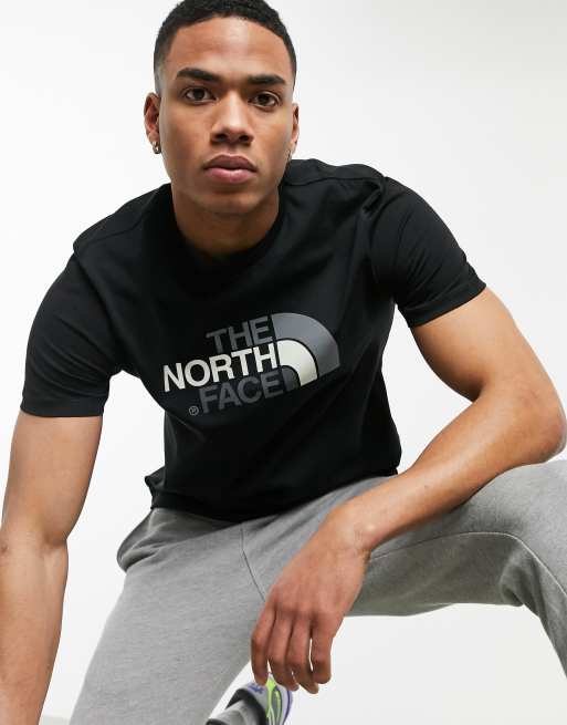 The North Face - Easy - T-shirt in zwart, 3 van 4