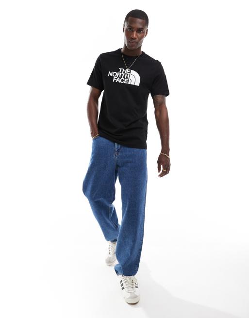 The North Face - Easy - T-shirt nera, 3 di 4