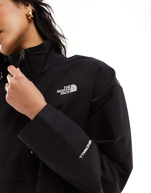 North face best sale quarter zip windbreaker