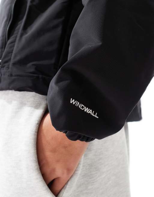 The North Face - Easy Wind - Giacca nera con logo e zip, 4 di 4