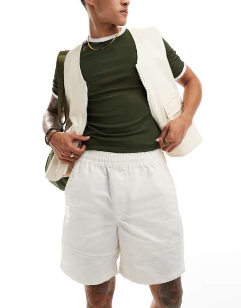 The North Face Easy Wind shorts in cream - view 1