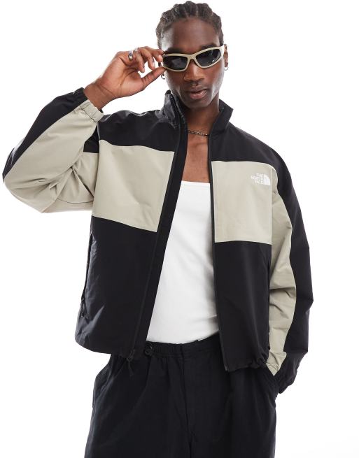 Color block north face jacket best sale