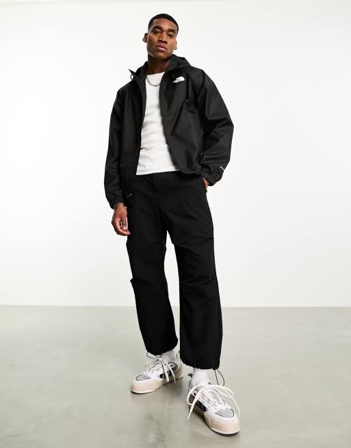 The North Face - Elements - Vandtæt jakke med hætte og lynlås i sort - Kun hos ASOS
