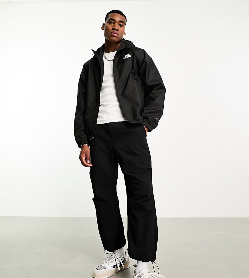 The North Face Elements waterproof zip up hooded jacket in black Exclsuive at ASOS