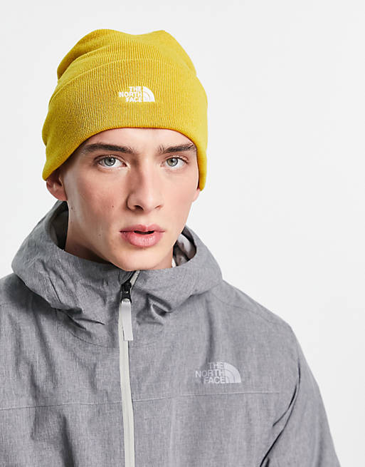 The North Face Embro Sea beanie in yellow