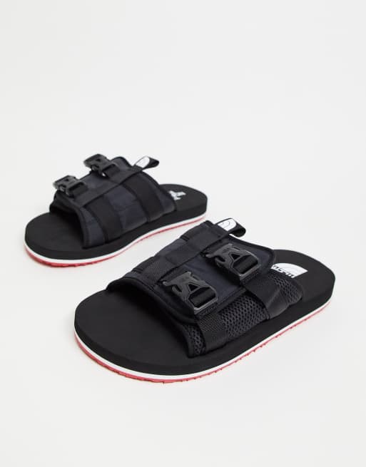 The North Face EQBC slider in black ASOS