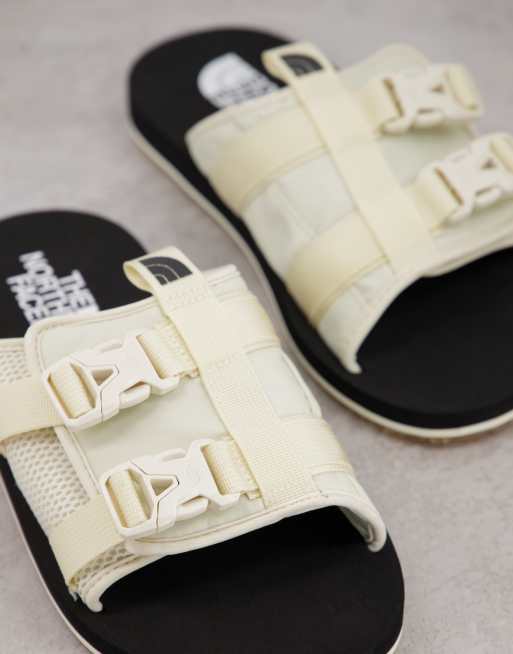 The North Face EQBC slider in white