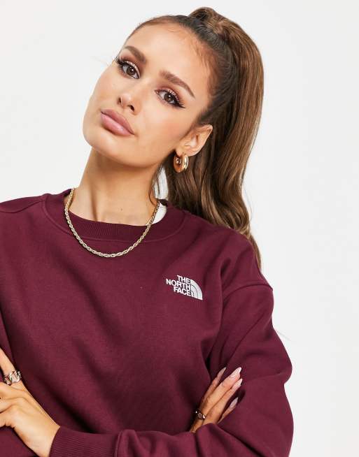 The North Face - Essential - Felpa bordeaux - In esclusiva per ASOS, 2 di 4