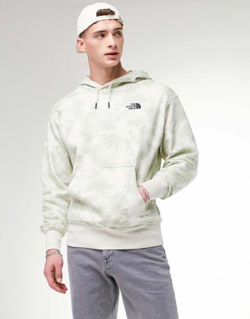 The North Face Essential Felpa con cappuccio beige tie dye In esclusiva per ASOS ASOS