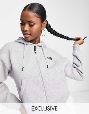 Nike essential full discount zip hoodie grey