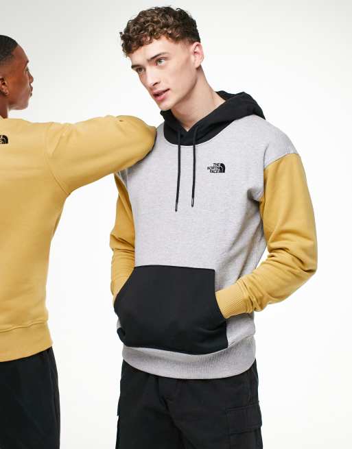 The North Face – Essential – Grå blockfärgad huvtröja, endast hos ASOS