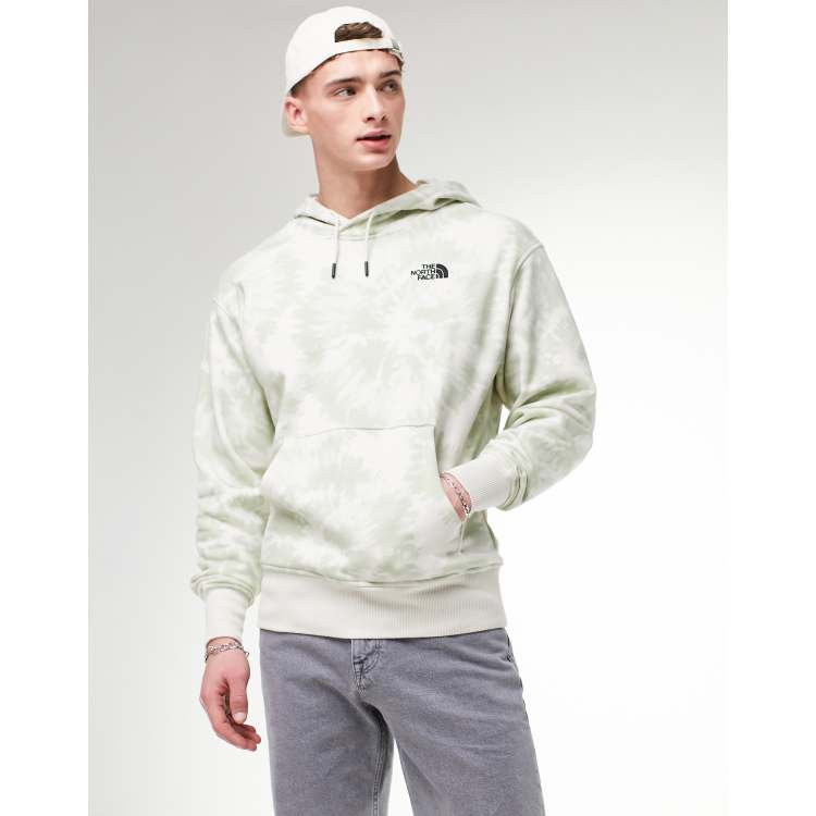 The North Face Essential hoodie in beige tie dye Exclusive at ASOS