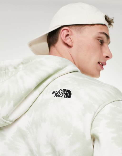 The North Face Essential hoodie in beige tie dye Exclusive at ASOS, 4 of 4