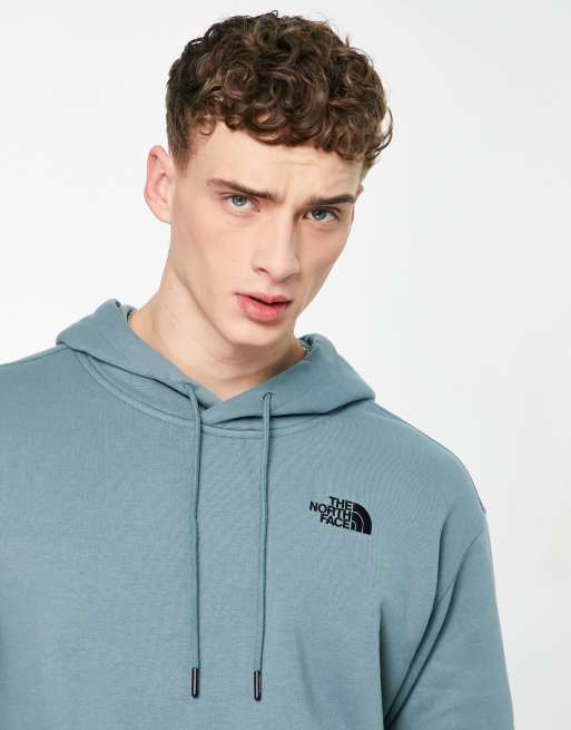 The North Face Essential hoodie in blue Exclusive to ASOS