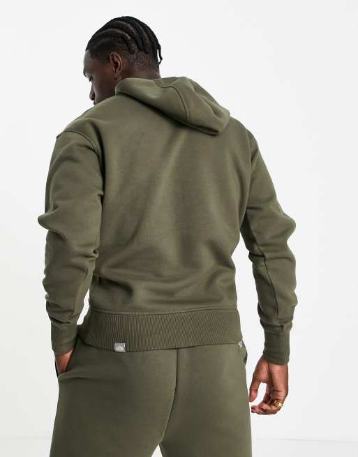 The North Face Essential hoodie in brown Exclusive at ASOS, 2 of 4